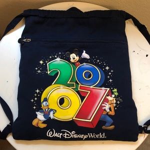 Vintage Mickey and friends backpack